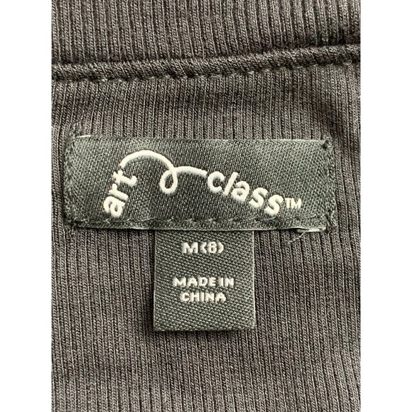 Art Class Juniors Off-The-Shoulder Long Sleeve Top Black - Picture 5 of 12